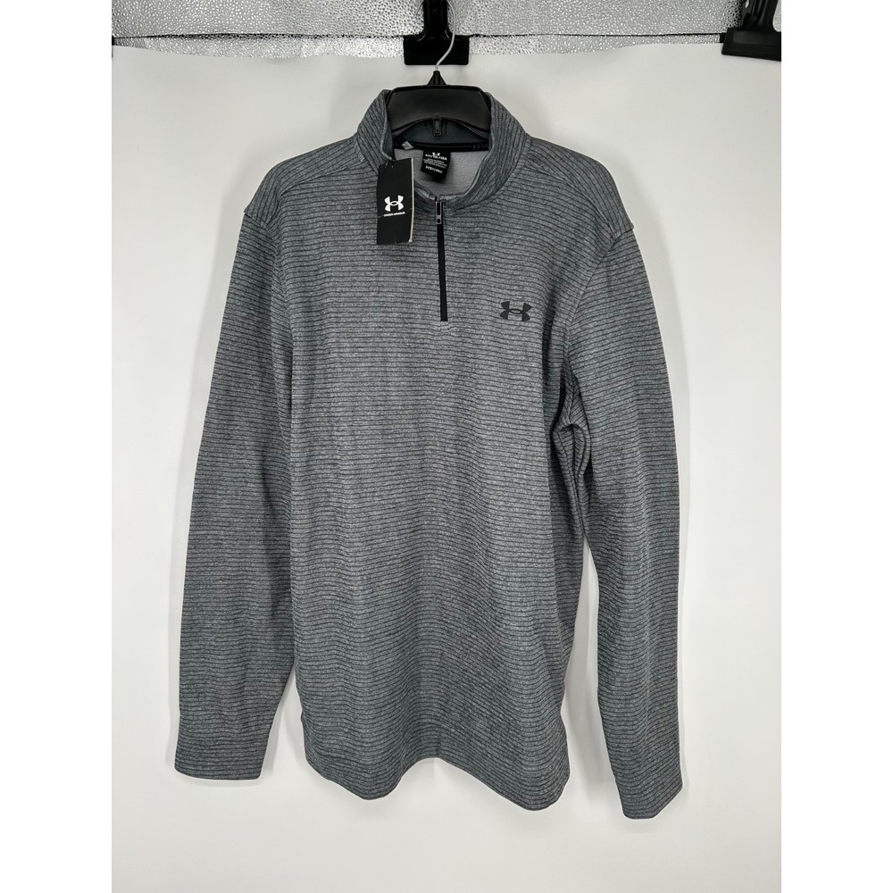 Under Armour Storm Sweater Fleece Mens XLT XL Tall Sweatshirt Quarter 1/4 Zip‎